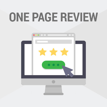 Magento One Page Review Extension 