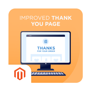 Improved thank you page Magento